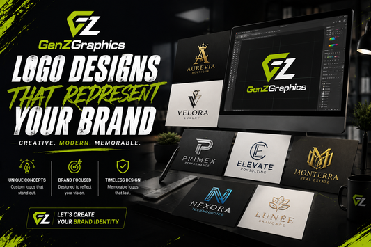 Business Logo Design, Custom Logo Design